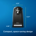 Oster Electric Can Opener with Power Pierce Cutting Blade for Precise