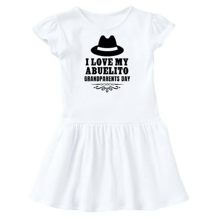 

Inktastic Grandparents Day I Love My Abuelito Gift Toddler Girl Dress