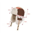 thumbnail image 3 of Kids Winter Trapper Hat Thermal Insulated Ear Cap For Boys Girls Outdoor Windproof Cold Weather, 3 of 3