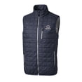 thumbnail image 2 of Men's Cutter & Buck Navy Chicago Bears Eco Insulated Full-Zip Puffer Vest, 2 of 3