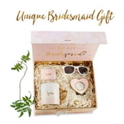 Kate Aspen Will You Be My Bridesmaid Kit, Bridesmaid Gift, Perfect Wedding Favor, Bridal Shower Favor and Bachelorette Party Supplies - 2 Sets