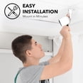 thumbnail image 6 of Wasserstein Adjustable Indoor and Outdoor Security Metal Wall Mount for Arlo Pro, Pro 2, Pro 3, Pro 4, Pro 5s, Ultra, Ultra 2 Cameras (2 Pack, White), 6 of 7