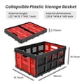 thumbnail image 2 of Caja Organizadora Plegable de Plástico COOCHEER 50L, 2 of 5