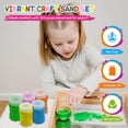thumbnail image 6 of 4E's Novelty 16.5 Lb Colored Sand for Crafts 12 Pack Non Toxic Sand Art Colors with Storage Bottles, 6 of 8