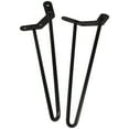 thumbnail image 6 of ULTNICE Hair Pin Table Legs Metal Black for Mini Desk Home Use 2Pcs 11.9X6.3X1In, 6 of 8