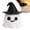 A, variant on Summerween Ghost Figure Decor, Resin 2 Inch Beach Pool Party Decoration Cute Kawaii Spooky Summer Halloween Hawaii Gift Decor Funny Ghost Statue Tabletop Indoor Outdoor Home