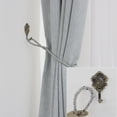 thumbnail image 5 of Uxcell Window Curtain Tieback Holders Hook Drapery Screens Tassels Holdbacks Zinc Alloy Bronze Tone  4pcs, 5 of 7