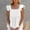 White, variant on Women's Summer Sleeveless Peplum Blouse Square Neck Ruffle Strap Babydoll Tank Top