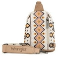 thumbnail image 6 of Wrangler Crossbody Sling Bags for Women Cross Body Purse with Detachable Strap, Tan, 6 of 7
