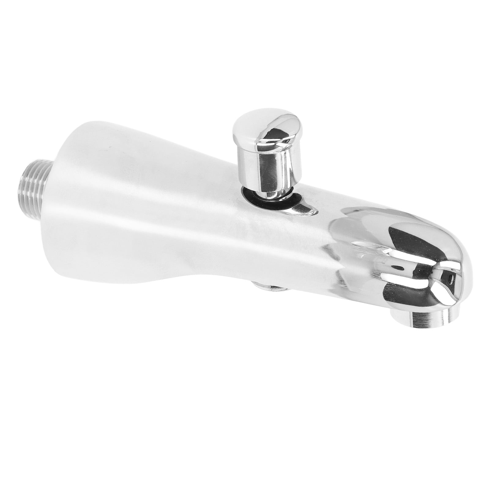 Riousery G1/2 Semicircle Brass Concealed Bathtub Faucet Tub Spout with Diverter in Bright Chrome Finish (16.0 oz / 455 g)