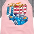 thumbnail image 3 of Hot Wheels - Racing USA - Toddler And Youth Girls Raglan Graphic T-Shirt, 3 of 5