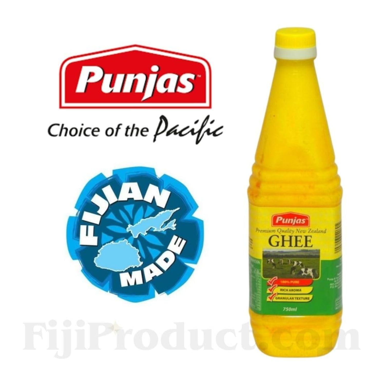 Combo Deal - Instant Full Cream DRY Milk Powder, Zealand GHEE (Value Pack of 3) Packed with goodness, From FIJI