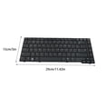 thumbnail image 4 of Inteprter Teclados para portátiles No Point Stick Piezas de reparación universales Notebook Good Touch Reemplazo para Compaq EliteBook 8440P Juegos de teclado y mouse para computadora, 4 of 6