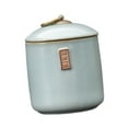 thumbnail image 5 of WeiLaiKeQi Ceramic Tea Storage Jar Can Coffee Container for Pantry Coffee Beans Kitchen White, 5 of 9