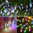 thumbnail image 5 of FlkwoH Guirnalda de Luces Solares Jardín Exterior, 100 LED 12M Bolas de Cristal Luces Solares Impermeables, 8 Modos Guirnaldas de Luces Solares, Luces Solares Decoración para Jardín, Patio, Bodas, Fiestas, Navidad, 5 of 5