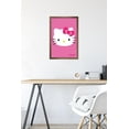 thumbnail image 6 of Hello Kitty - Face Wall Poster, 14.725" x 22.375", Framed, 6 of 6
