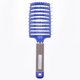 thumbnail image 1 of Ygjytge Cepillo De Pelo Antiestático De Nailon De Plástico Peine Masajeador De Cuero Cabelludo De Fila Curva (Azul) Ygjytge Para estrenar, 1 of 9