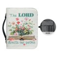 thumbnail image 6 of HELLHERO LORD Paths Book Flower Bible Cover for Men, Portable Bible Covers with Protective for Church Christian Prayer Outdoor Study, 6 of 11