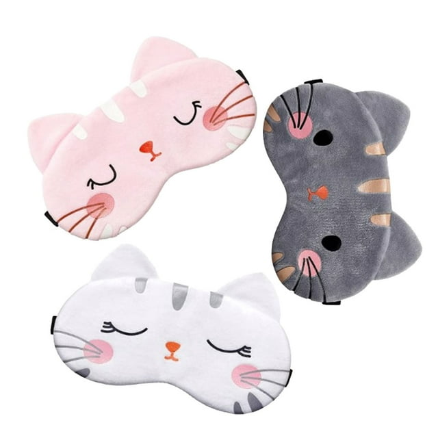 fastboy 1/2/3/5 Cartoon Sleeping Face Cover Portable Eye Patch Breathable Skin Friendly Wear-resistant Eyepatch Good Elasticity 1PCS