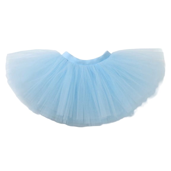 UJNDER Sparkly Skirt Girls Glitter Skirt Dance Tutu with Sequins Sparkly Layered Party Wear for Ballet Performances Girls Skirt Light Blue,8-12 Years