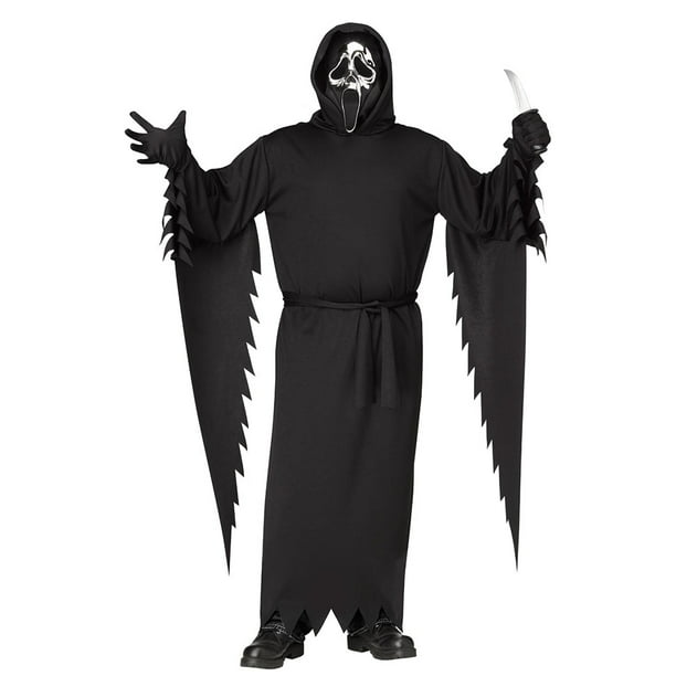 Adult Ghost Face 25th Silver Edition Scream Costume - Walmart.com ...