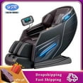 thumbnail image 2 of Massage Chair 4d&nbsp;Heating Zero Gravity Full Body Airbags Long SL Track Whole Body Massage Relax Bluetooth Speaker New Year Gift My Lux Decor Round, 2 of 11