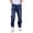 ZN Blue, variant on Baby Boy Jeans Fall Toddler Kids Boys Casual Jeans Drawstring Elastic Waist Denim Pants with Pocket Slim Fit Breathable Jeans for Teens Dark Blue 3 years-4 years