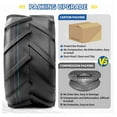 thumbnail image 6 of (2 Pack) 20x10.00-8 High-Traction Lawn Mower Tubeless Tire, 20x10-8 Agriculture Tractor Tire, 4 Ply, Super Lug AG Turf Saver Lawnmower Pattern, 6 of 6
