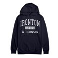 thumbnail image 1 of Ironton Wisconsin Classic Established Premium Cotton Hoodie, 1 of 1