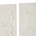 thumbnail image 5 of DecMode White Wooden 3D World Map Wall Decor (3 Count), 5 of 9