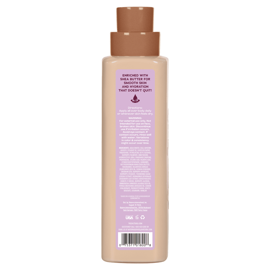 Tree Hut Cinnamon Dolce Hydraglow Shea Butter Body Lotion, 18 fl oz
