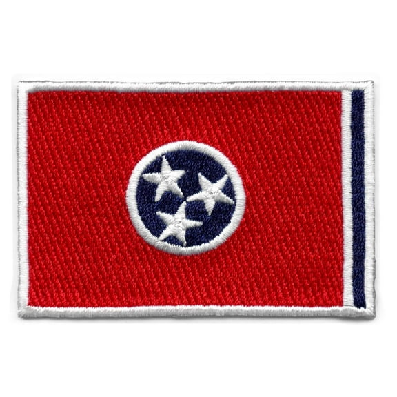 Tennessee Patch State Flag Embroidered Iron On