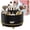 Black, variant on 360? Rotate Makeup Brush Holder Organizer, Makeup Organizers Countertop, Makeup organization and Skincare Storage with Box Packing for , Desktop, Bathroom (Blue)