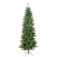 thumbnail image 1 of Vickerman Salem Pencil Pine 6.5 Foot Artificial Christmas Tree with Color Lights, 1 of 2