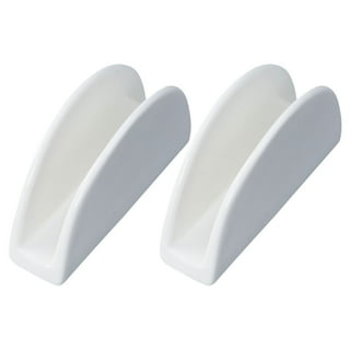 Vremi Napkin Holder White Ceramic - Upright Paper Napkin - Import It All