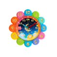 thumbnail image 1 of Reloj de aprendizaje para niños, aprende a decir la hora, educativo, creativo y moderno. Vistoso, 1 of 7