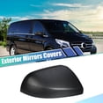 thumbnail image 2 of Unique Bargains Car Matte Black Wing Mirror Cover Rearview Mirror Cover Cap for Mercedes Vito W447 2014-2020 Right Side, 2 of 6