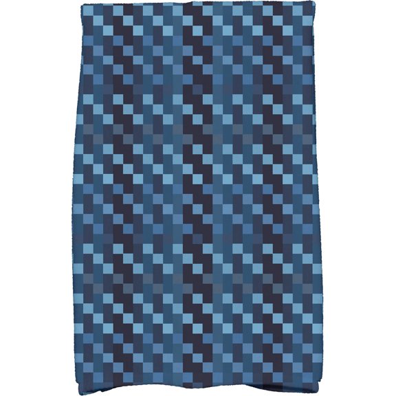 Simply Daisy 18" x 30" Mad for Plaid Geometric Print Kitchen Towel