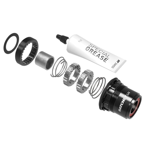 DT Swiss Ratchet LN Freehub Body Upgrade Kit SRAM XD Aluminum Sealed Bearing 18T