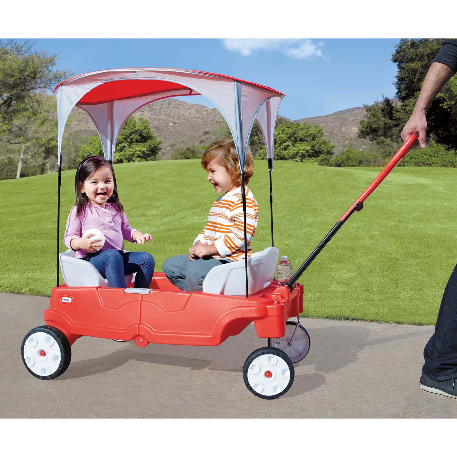 little tikes foldable wagon
