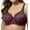 Plum, variant on Plum Full Coverage Stretch Lace Underwire Bra, US 36F, UK 36E, NWOT