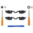 thumbnail image 1 of LB RB Bumpers Triggers Reparación de piezas de repuesto Recubrimiento de botones Mano de obra con destornillador T6 T8 Kit de reparación Compatible con Xbox One Elite Controller Adepaton 2033438, 1 of 9