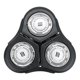 thumbnail image 1 of Tres cabezales de repuesto de cuchillas flotantes Cabezales de afeitado eléctrico lavables Reemplazo TOMSHOO Cabeza de afeitar, 1 of 2