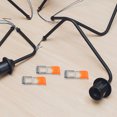 thumbnail image 4 of Milisten 100Pcs Panel Light Spring Clip Downlight Retaining Clamp Light Securing Clips Recessed Light Retaining Clip, 4 of 5
