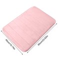 thumbnail image 3 of Summer Savings Clearance! Boovnll Bathroom Rugs, 2Pcs 16x24" Super Soft & Absorbent Thicken Velvet Bath Mat, Quickly Dry Non-Slip Bath Mats for Bathroom, Kitchen, Door Mat, Toilet Mat, Bathroom Mat, 3 of 5