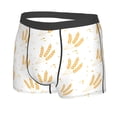 thumbnail image 2 of Wukai Wheat Print Men’s Underwear Breathable Boxer Briefs,&nbsp;Moisture Wicking & Breathable-Large, 2 of 7