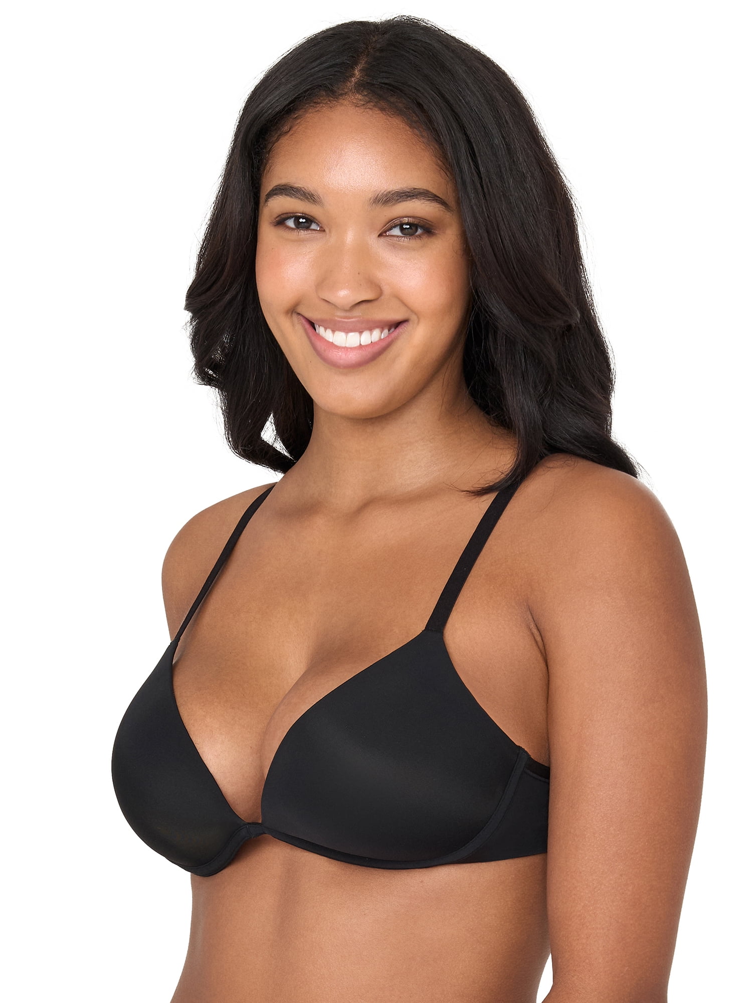 Kindly Yours Women’s So Comfy Wire-Free Plunge Push Up Bra, Sizes S-XXXL