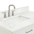 thumbnail image 4 of Ariel H036SLCQRVOWHT Bristol 36" Free Standing Single Basin Vanity Set - White, 4 of 7