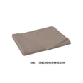 thumbnail image 3 of PATLOLLAV 1Pc Solid Color Flat Sheet, Twin Size, Soft Breathable Microfiber Top Sheet for Home, Hotel, 3 of 4