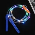 thumbnail image 4 of LED Light Up Jump Rope - Glowing Luminous Skipping Rope Adjustable 99 Inch for Fitness Workout Night Exercise, Random Color 1pc, 4 of 6